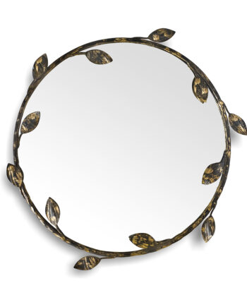 Foliage Round Mirror