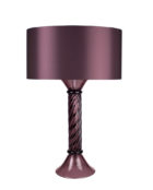 Dante-Table-Lamp-Amethyst-Murano-Plum-Oval-Shade