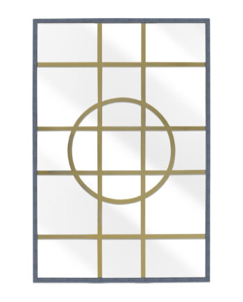 Hampton Leather Mirror