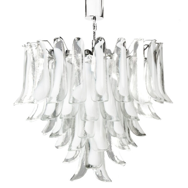 Feather chandelier_ceiling cup